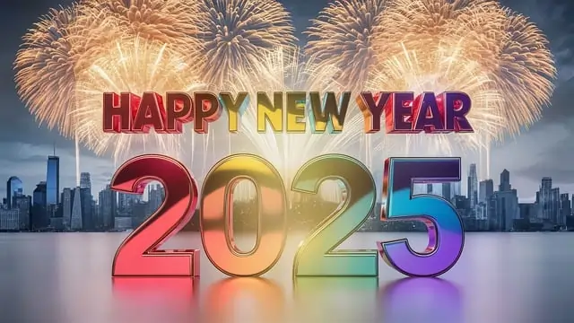 happy new year 2025 8th image